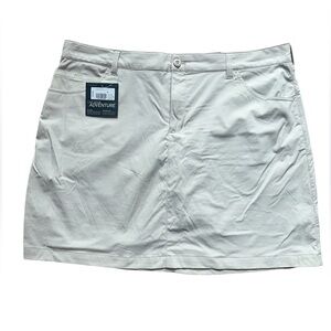 Eddie Bauer Women's Beige Golf Skort Size 16